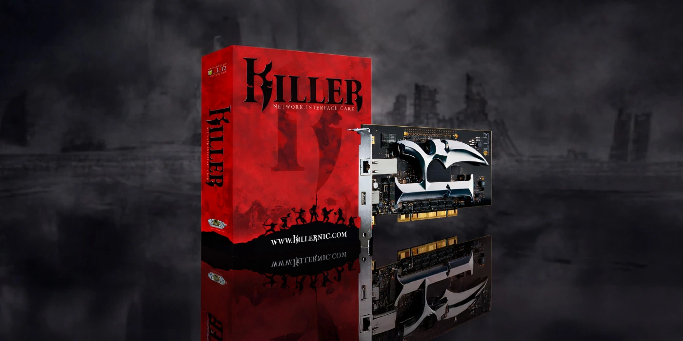 Killer Networks product system and packaging work.