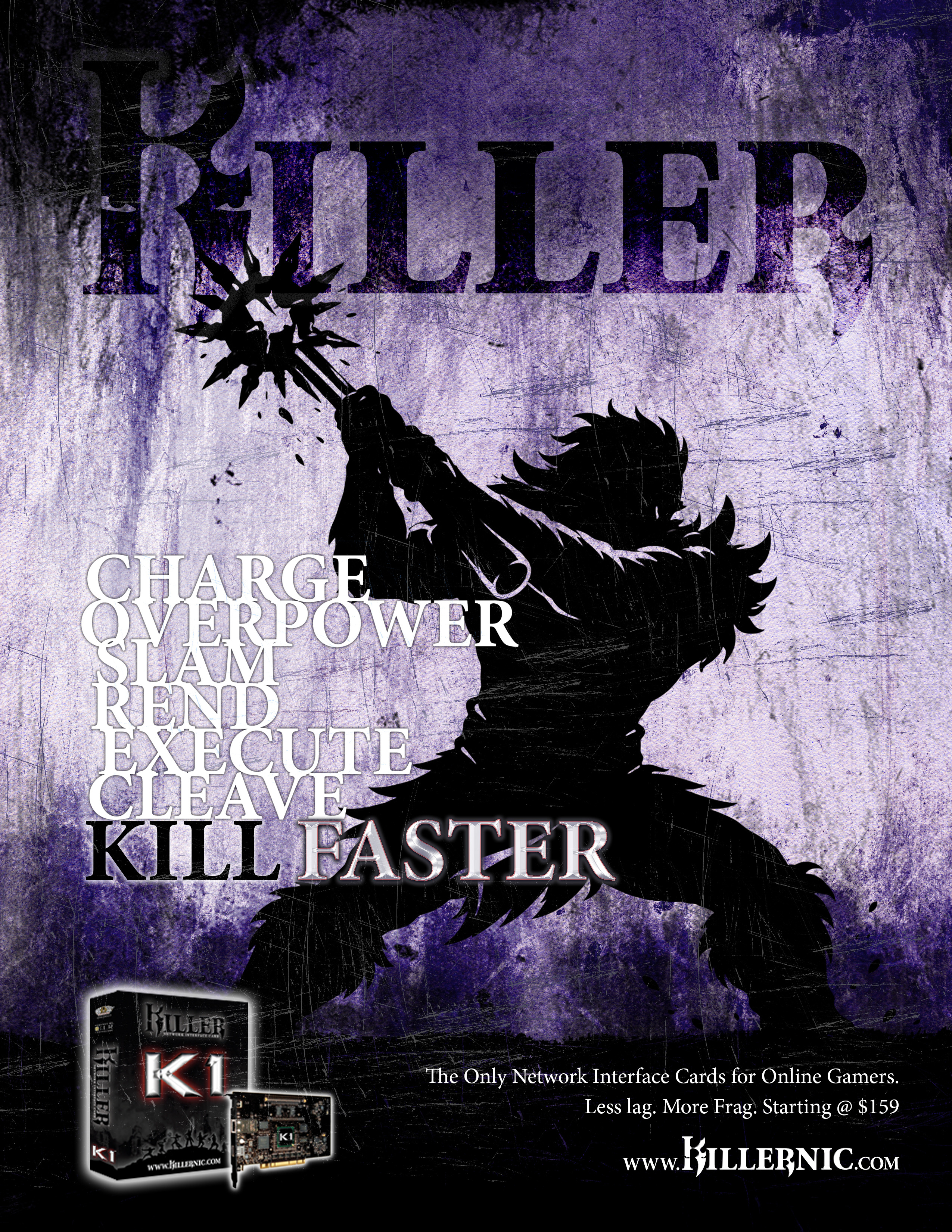 Killer campaign warrior poster