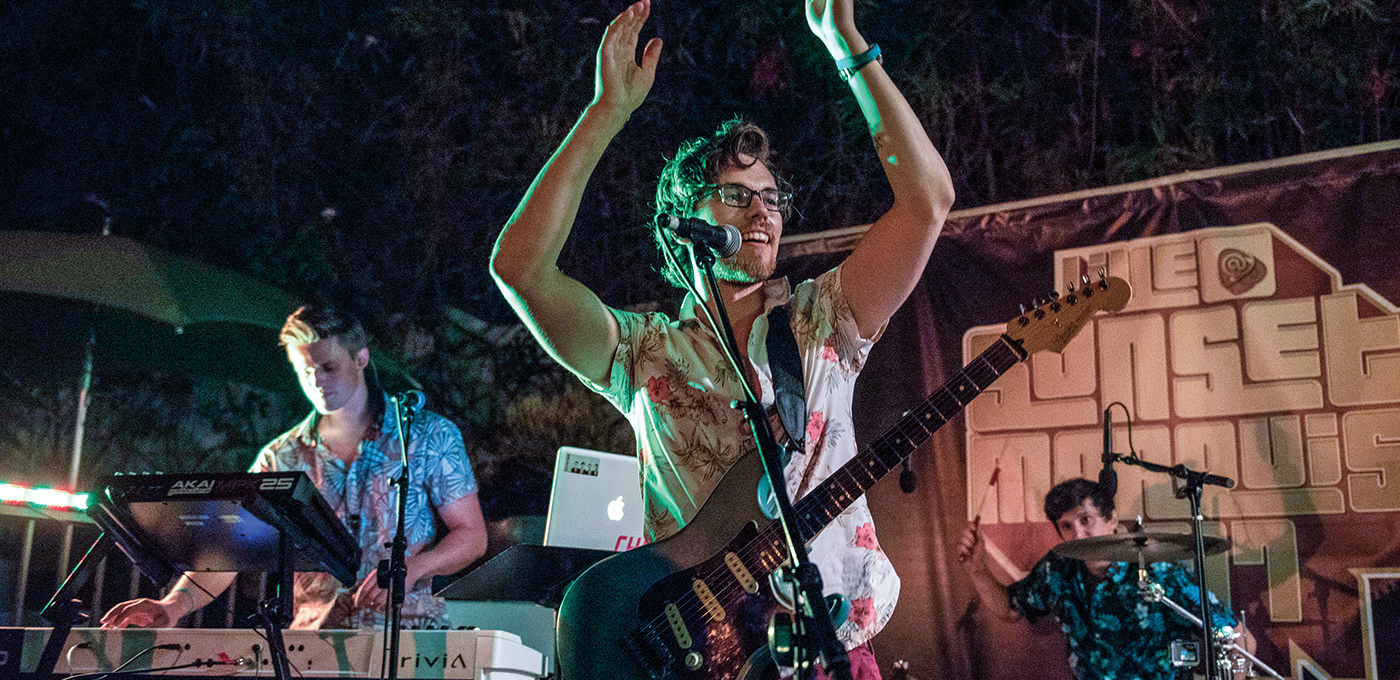 Live at Sunset Marquis performance photography