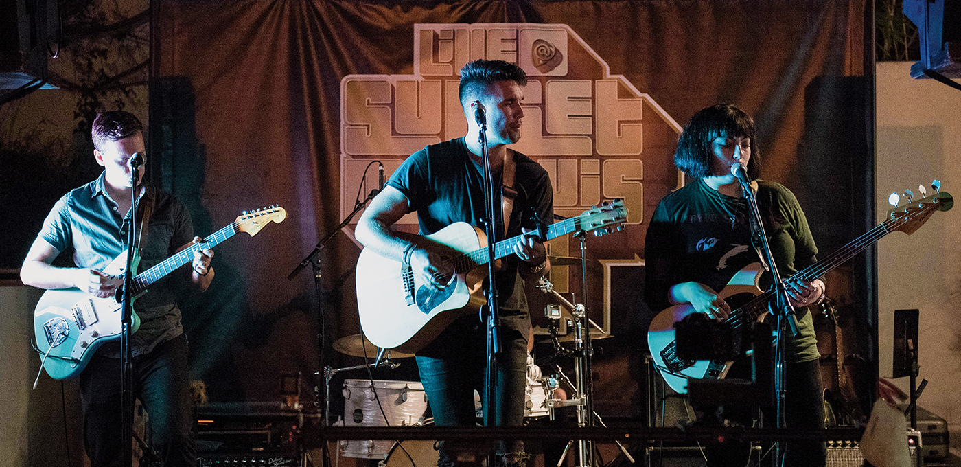 Live at Sunset Marquis band performance