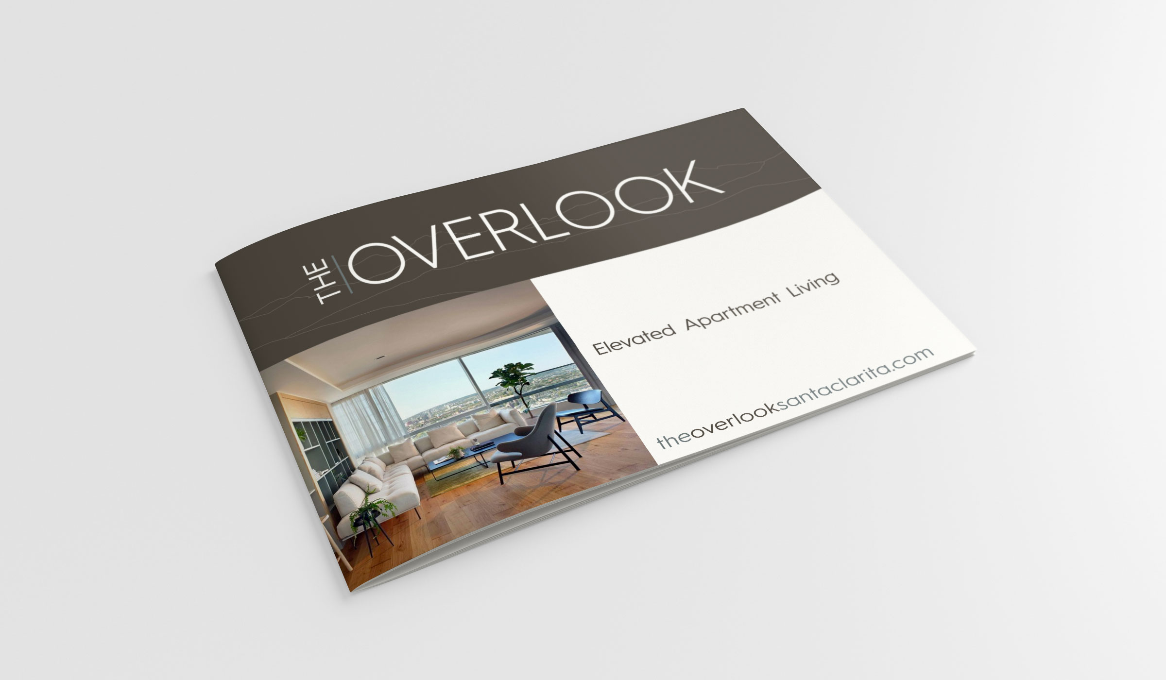 The Overlook brochure design