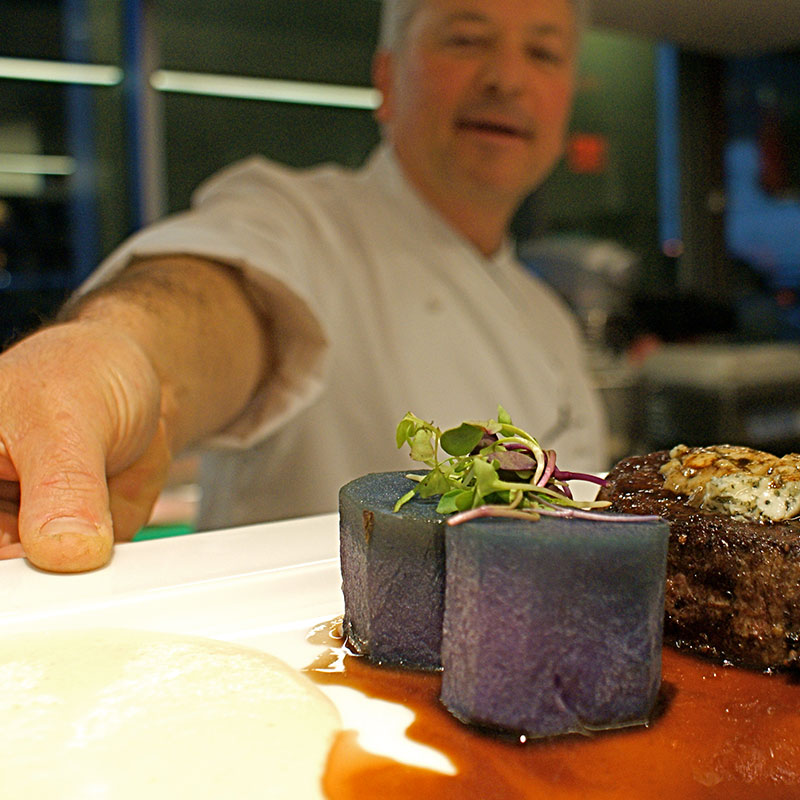 Playa Restaurant plated entree photography