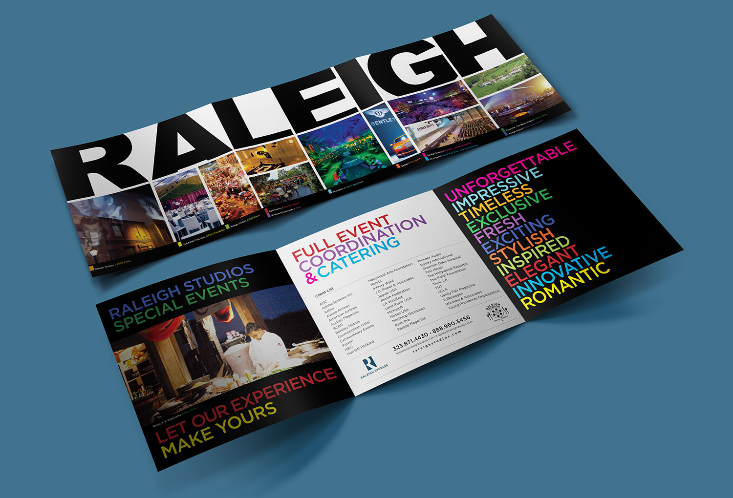 Raleigh Studios identity application