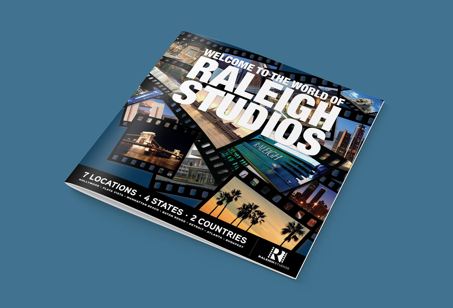 Raleigh Studios brand collateral