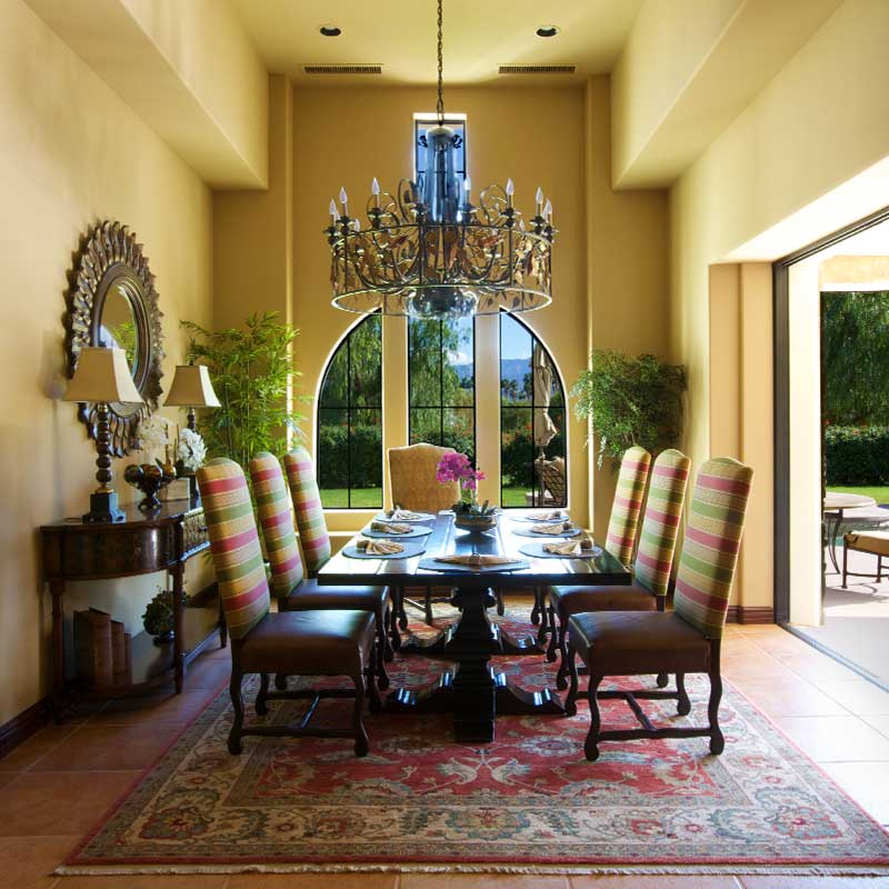 Residence Club dining room photography