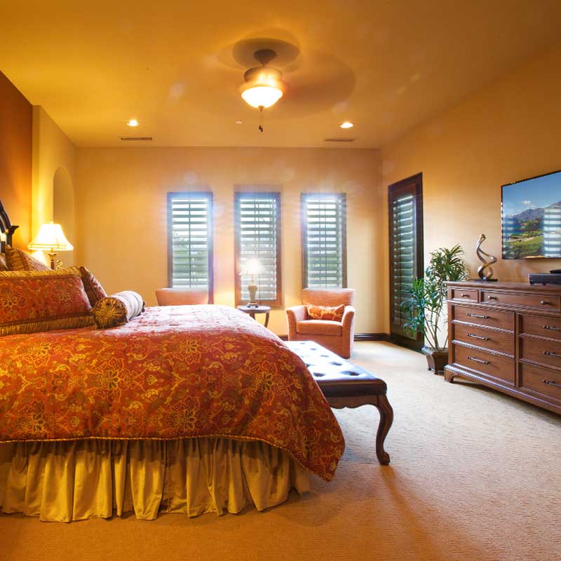 Residence Club bedroom photography