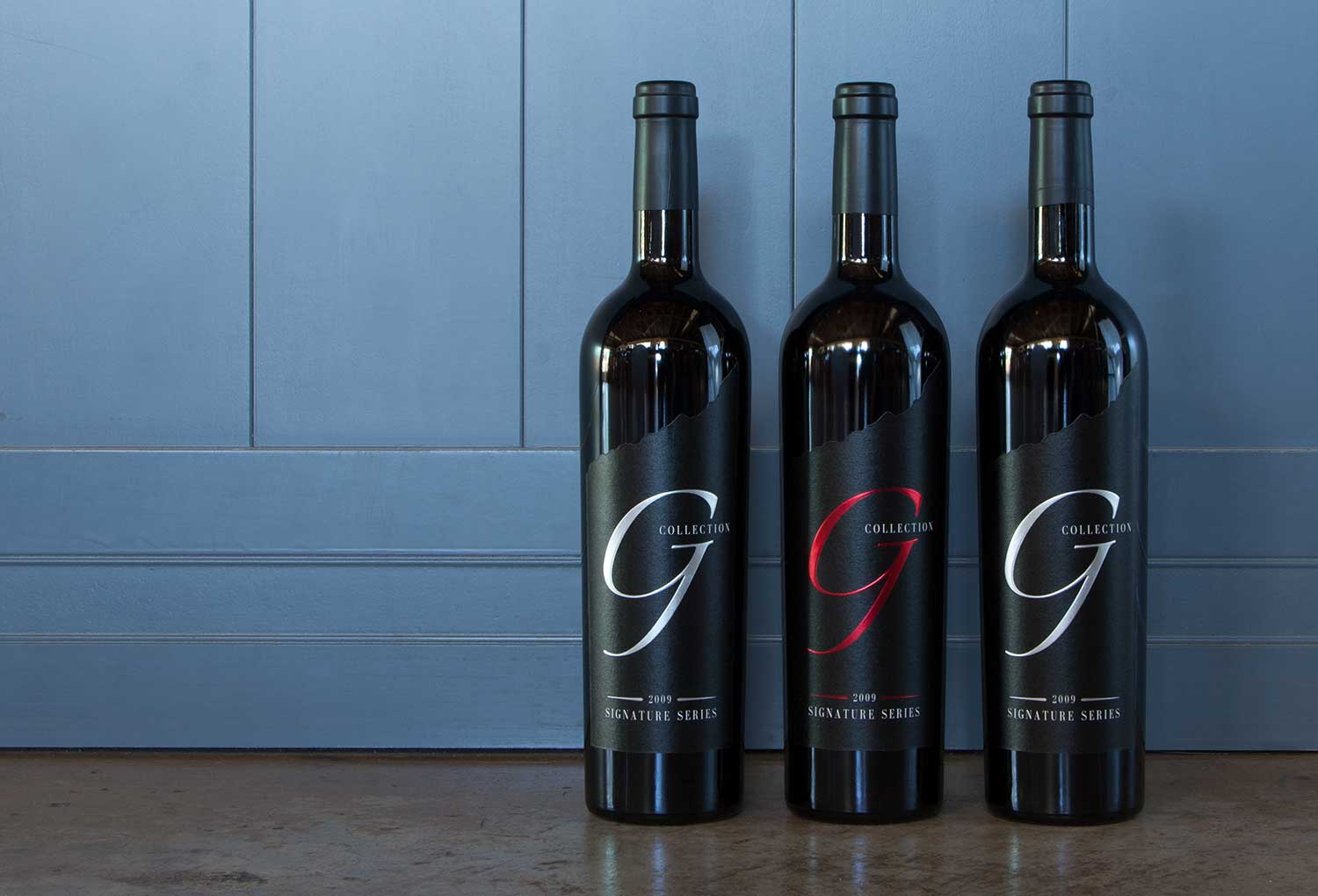 Rosenthal G-Series wine bottle lineup