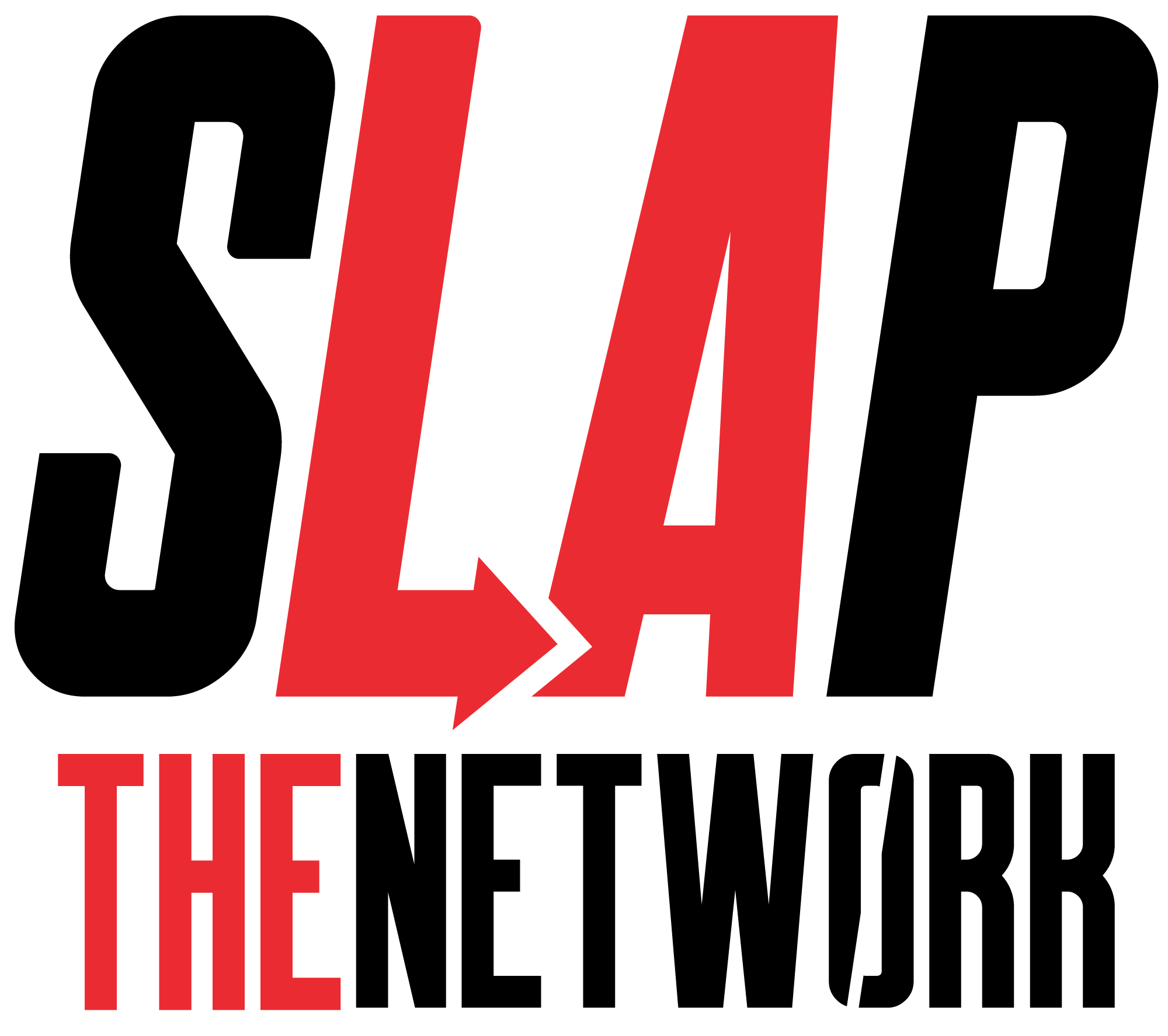 SLAP The Network logo lockup