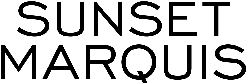 Sunset Marquis stacked logo