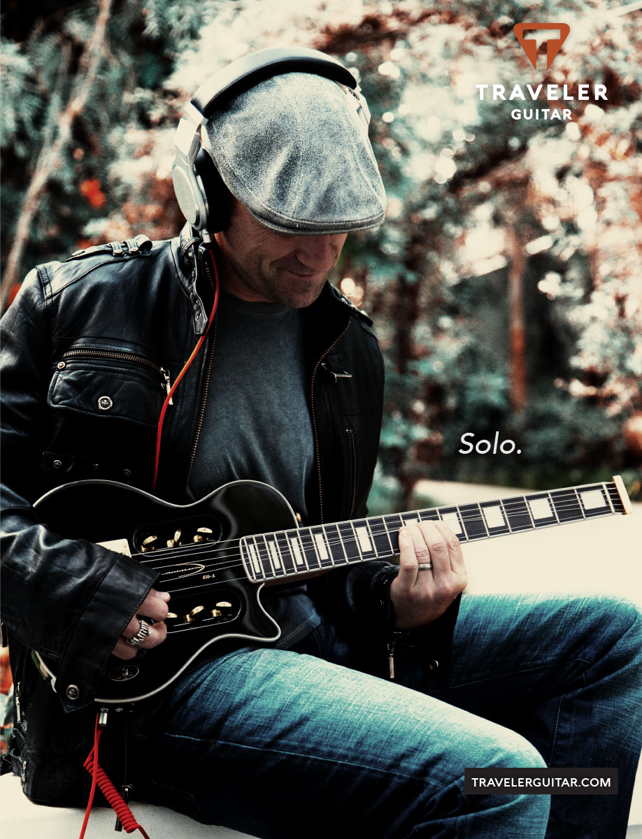 Traveler Guitar print ad 10