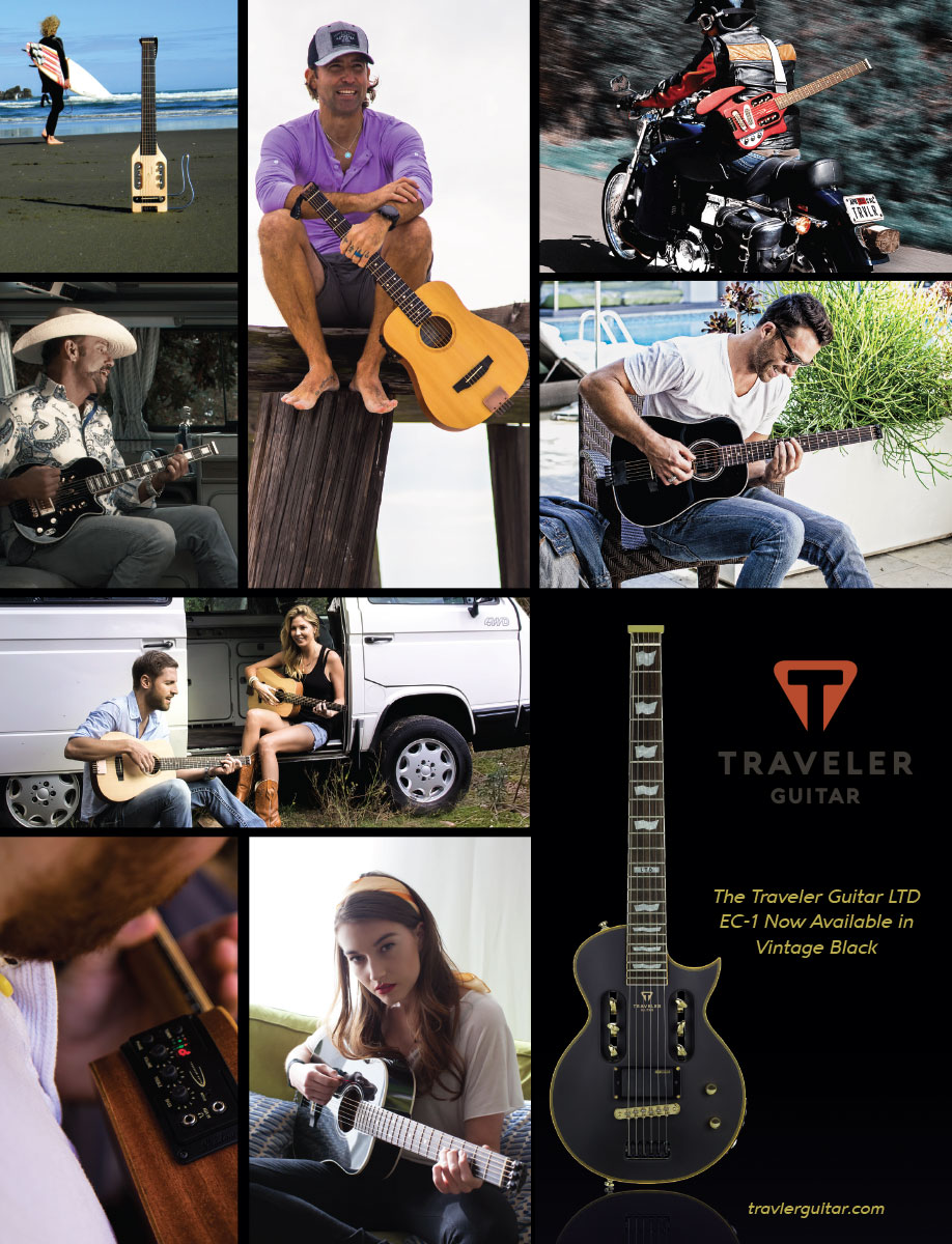 Traveler Guitar print ad 11