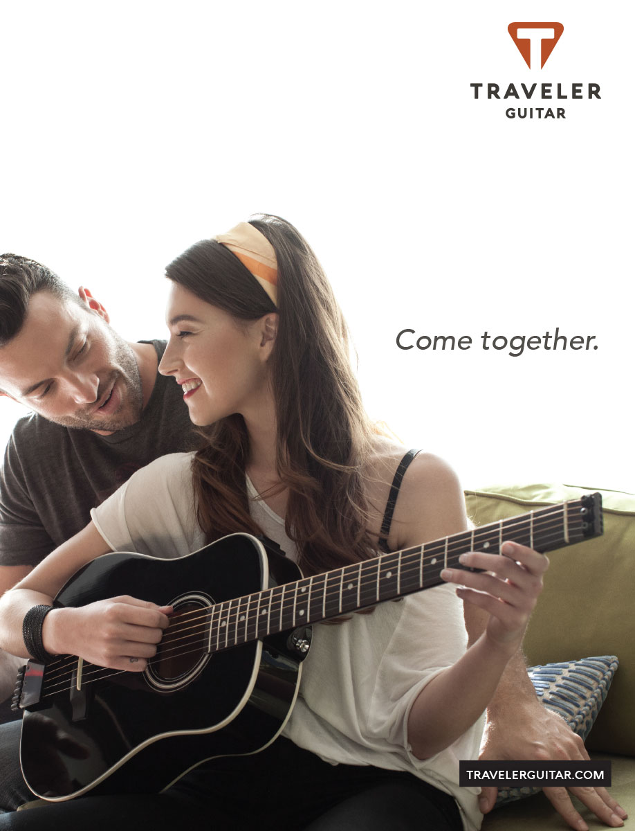 Traveler Guitar print ad 08